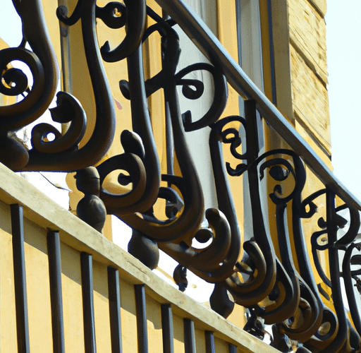 Nowoczesna balustrada balkonowa ze stali nierdzewnej – idealna do Twojego domu