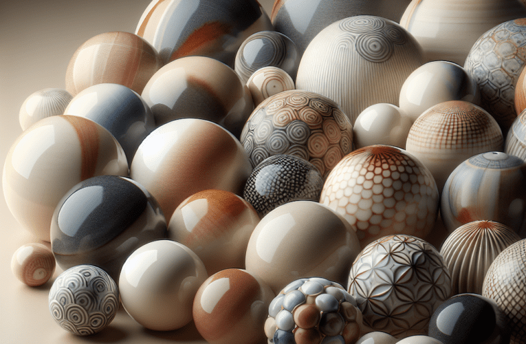 Kulki ceramiczne – wszechstronne zastosowanie w domu i ogrodzie