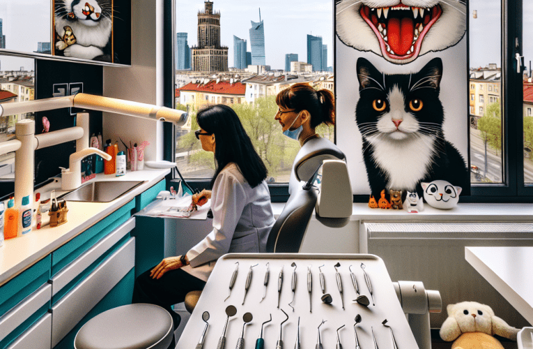 Dentysta dla kotów Warszawa – jak znaleźć najlepszego specjalistę stomatologicznego dla Twojego pupila?