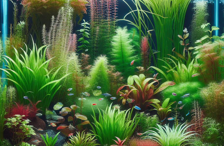Rośliny do akwarium: Jak wybrać idealne gatunki dla Twojego podwodnego ogrodu