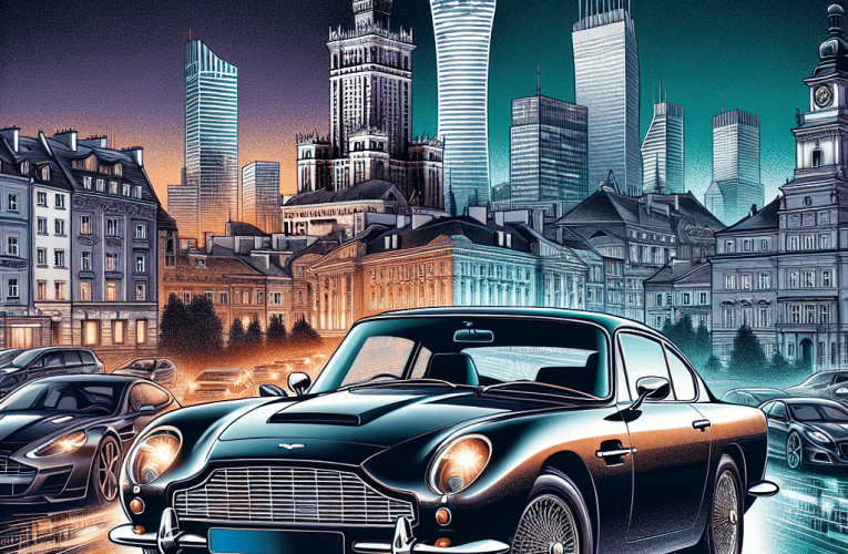 Aston Martin Warszawa – Ekskluzywny przewodnik po salonach i serwisach w stolicy