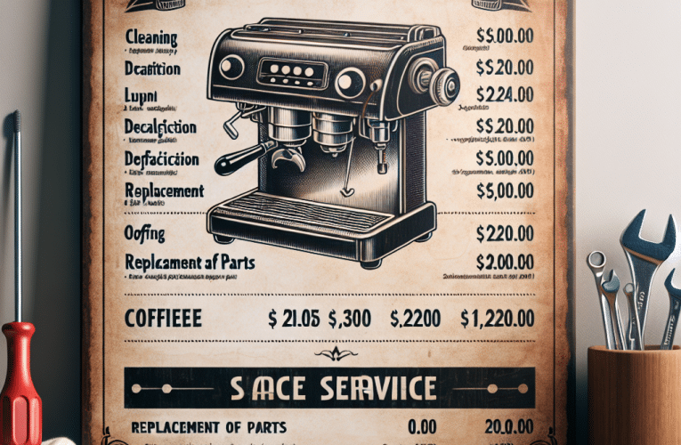 Naprawa ekspresów do kawy – cennik i porady jak nie przepłacać za serwis