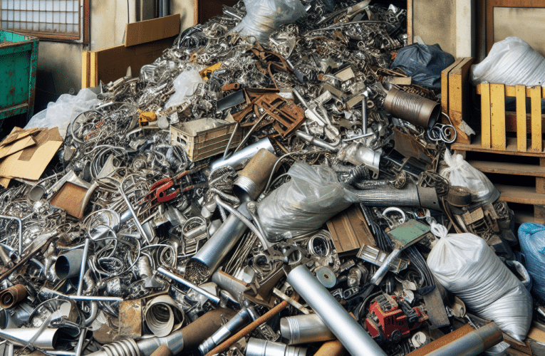 Odbiór złomu z domu: Jak sprawnie i ekologicznie pozbyć się niepotrzebnych metalowych odpadów