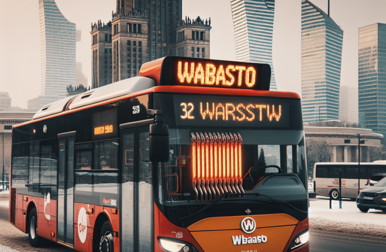 Webasto do busa w Warszawie: Kompletne porady jak wybrać i gdzie zamontować