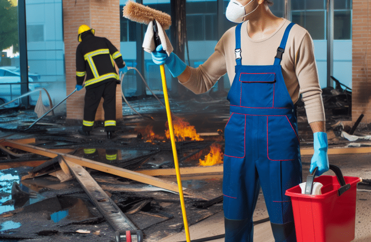 Firma sprzątająca po pożarze – jak wybrać najlepszą usługę i na co zwrócić uwagę?