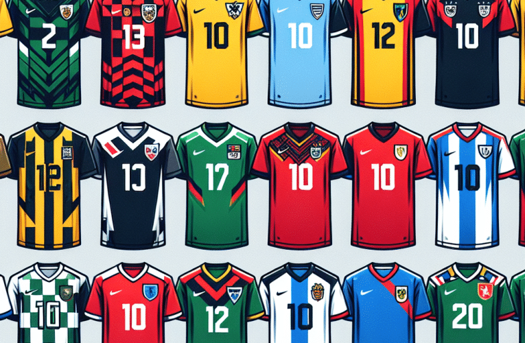 Koszulki piłkarskie regio – jak wybrać najlepsze dla Twojego zespołu?