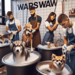 mycie psów warszawa