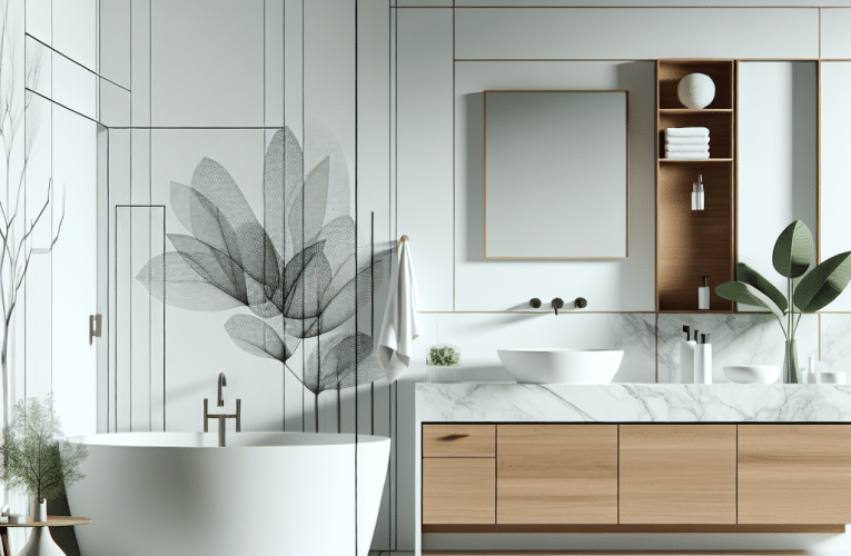 Projekty łazienki – inspiracje i porady jak urządzić funkcjonalne i stylowe wnętrze