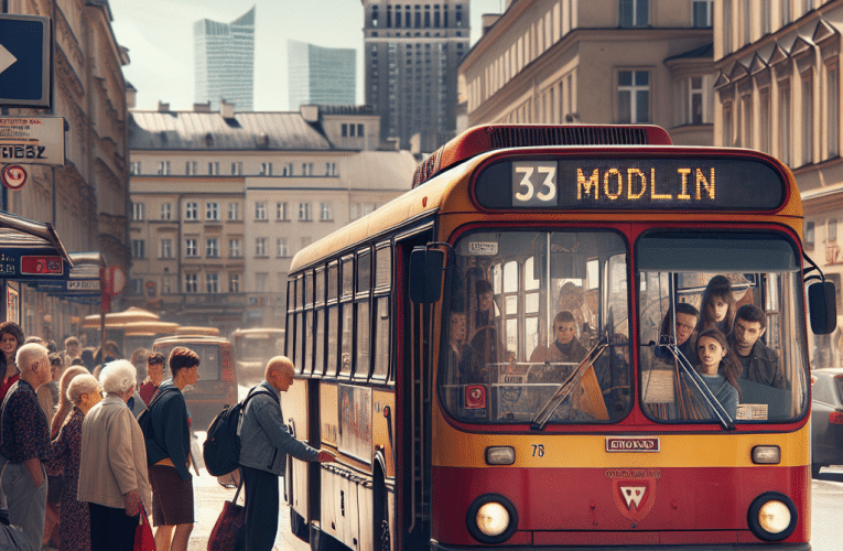 Warsaw Modlin Bus: Najlepsze Opcje Transportu z Lotniska Modlin do Centrum Warszawy