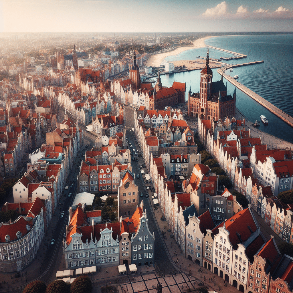 zdjęcie z drona gdańsk