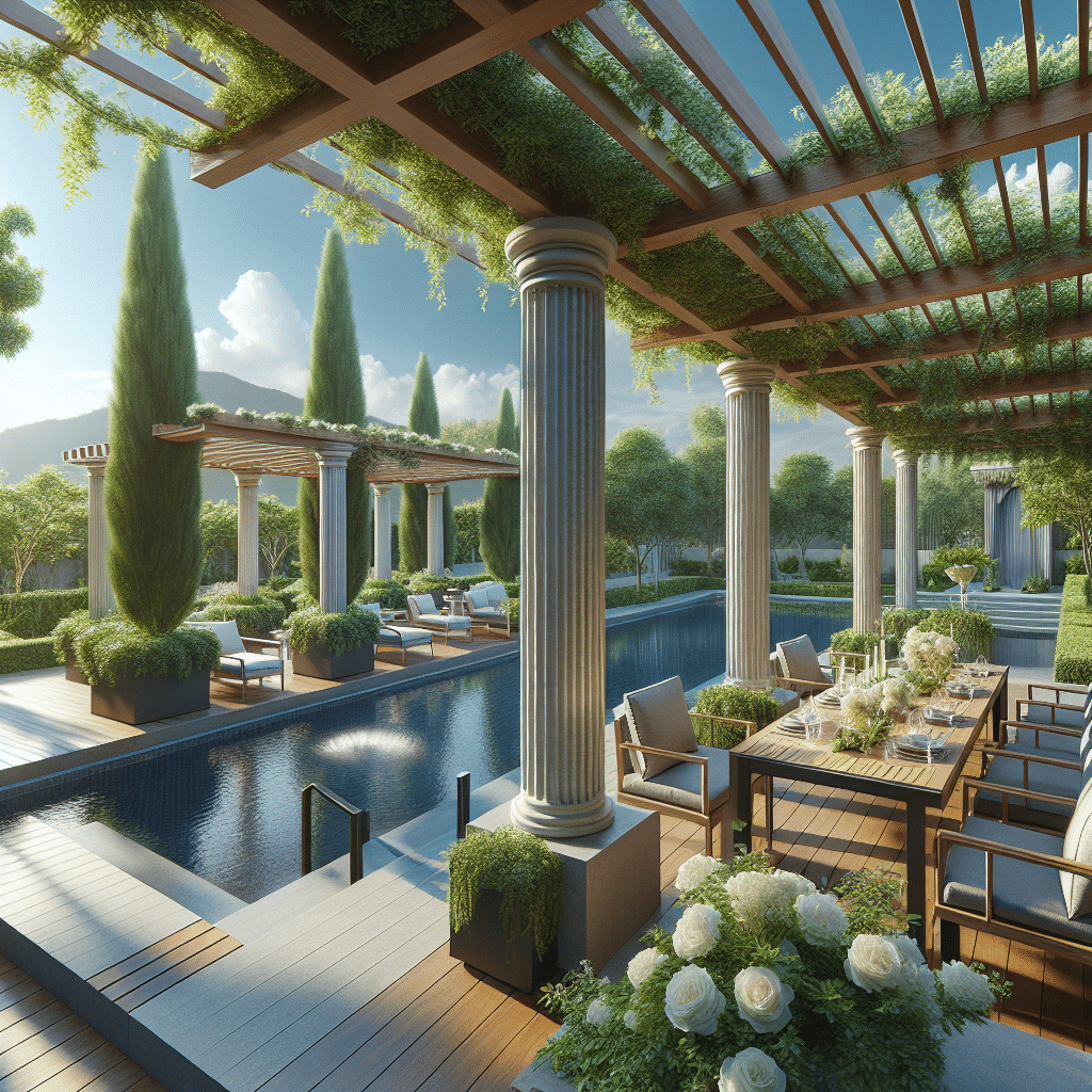 pergola z rozsuwanym dachem