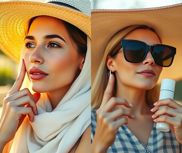 Bezpieczne opalanie twarzy z melasmą: filtr mineralny czy chemiczny?