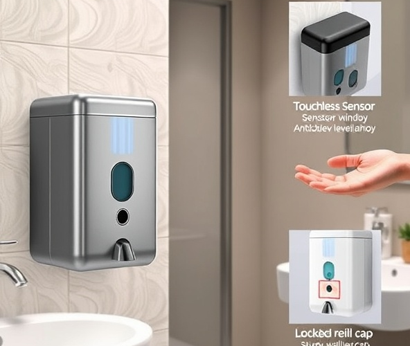 Jakie cechy powinien mieć dozownik do mydła 1l do biura?