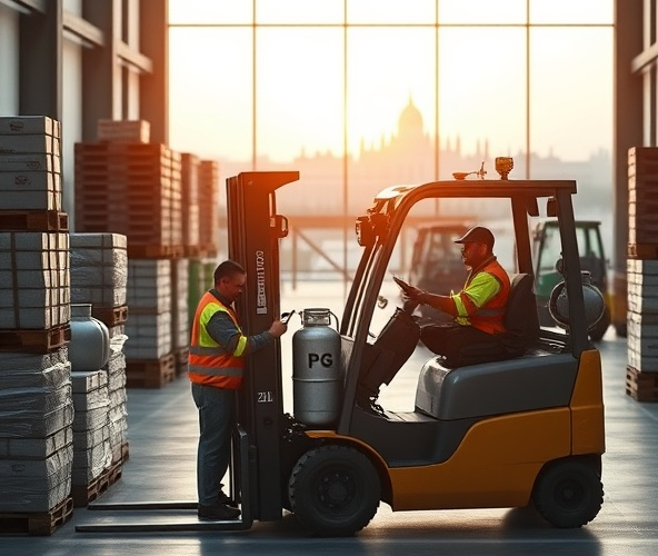 Jaki gaz do wózków widłowych w Warszawie zmniejszy przestoje?