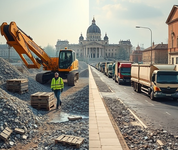 Czy lepiej zlecić kruszenie gruzu w Warszawie czy wywieźć go?