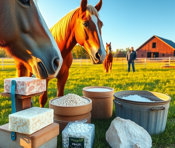 Które lizawki dla konia na lato zmniejszą niedobory minerałów?