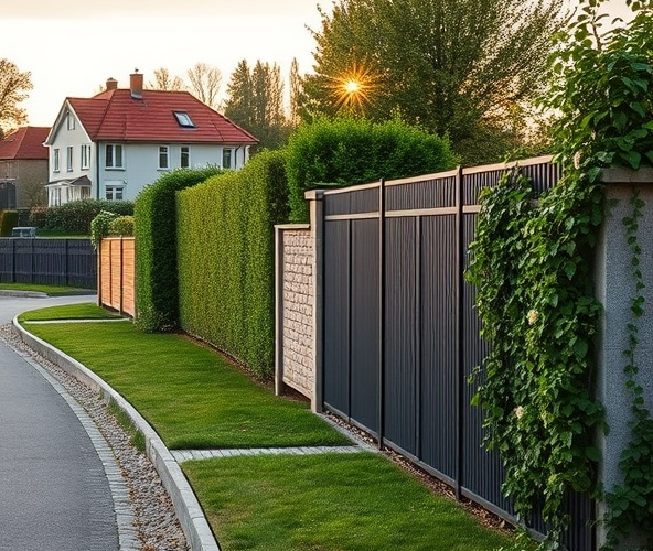 Jakie typy ogrodzeń w Serocku najlepiej zwiększą prywatność działki?