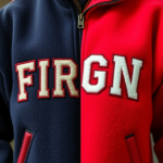 polary strażackie z napisem