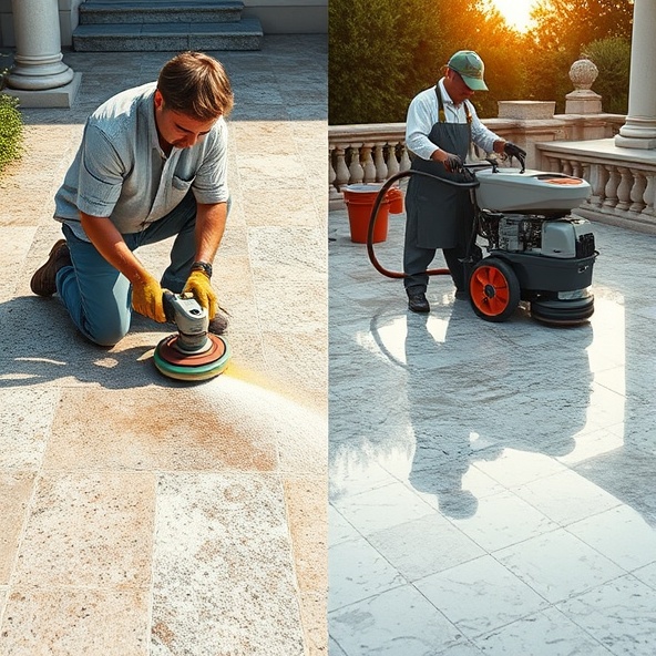 polerowanie kamienia