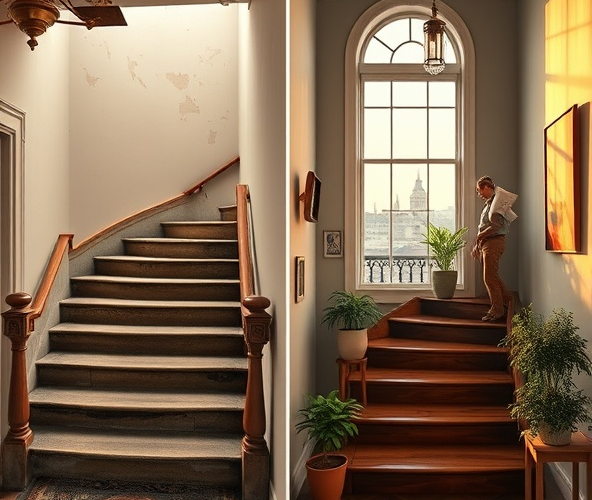 Czy renowacja schodów w Warszawie zwiększy wartość mieszkania?