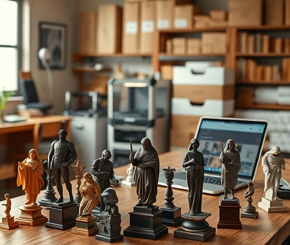 Jak skonfigurować sklep JDG sprzedający statuetki na zamówienie?