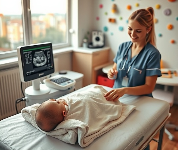 Gdzie zrobić usg przezciemiączkowe dla niemowląt w Białołęce szybko?