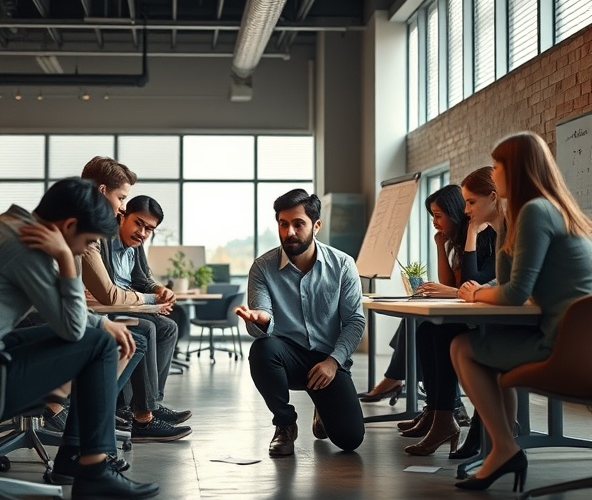 Co robić, gdy nowy lider zauważy wypalenie zawodowe w zespole?