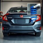 sprężyny wzmocnione honda civic 9
