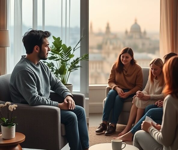 Terapia dda w Warszawie: indywidualna czy grupowa?