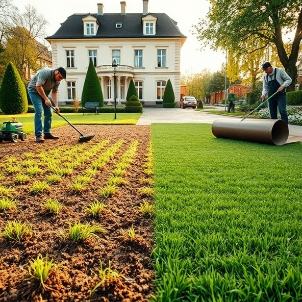 trawa z siewu konstancin jeziorna