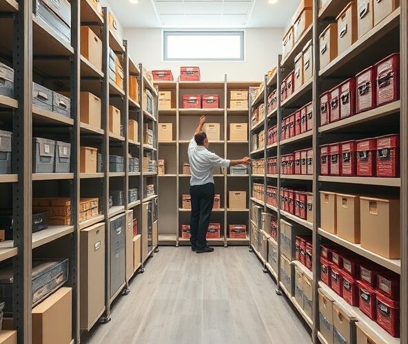 Jak zoptymalizować meble do przechowywania biurowe w małym archiwum?