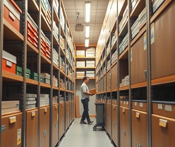 Jak zoptymalizować meble do przechowywania biurowe w małym archiwum?