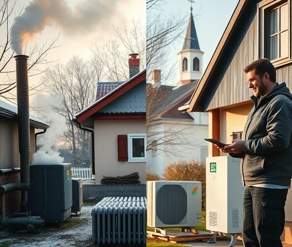 Czy pompy ciepła w Karczewie obniżą rachunki domu z grzejnikami?