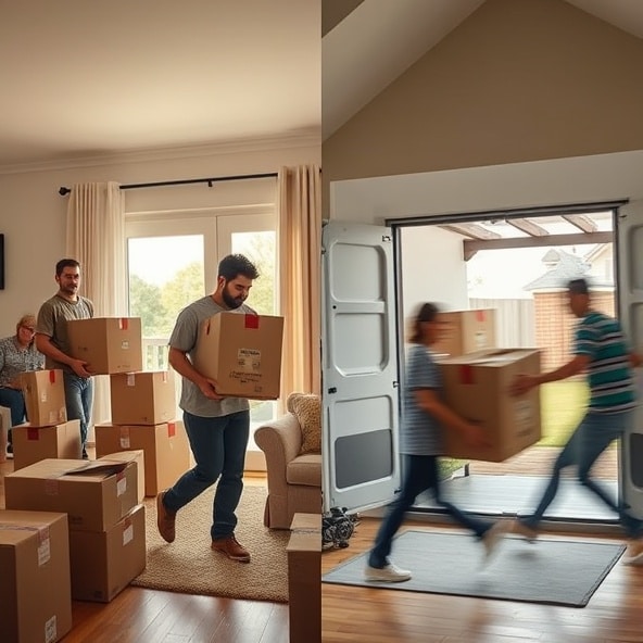 przeprowadzki domów z pakowaniem