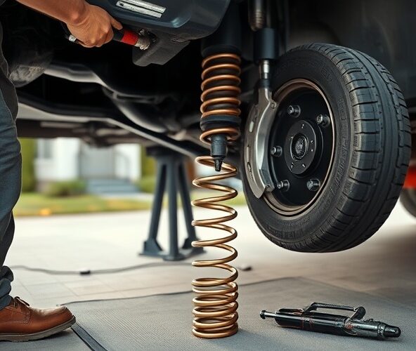 Czy sprężyny pomocnicze Mazda 6 wymienisz samodzielnie bez kanału?