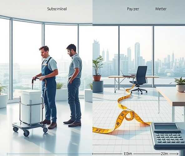 Sprzątanie biur Warszawa cennik: abonament czy stawka za m² tańsze?