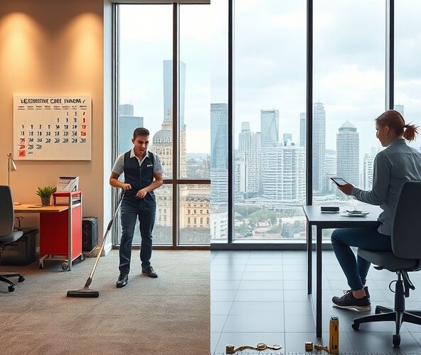 Sprzątanie biur Warszawa cennik: abonament czy stawka za m² tańsze?