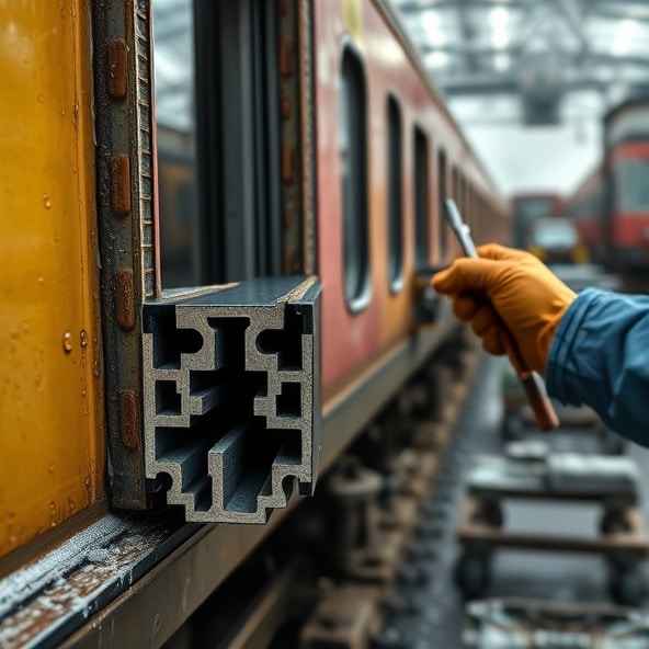 uszczelki do taboru kolejowego