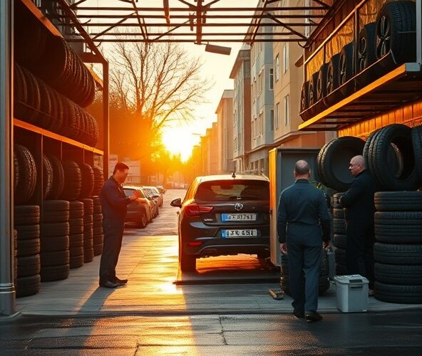 Gdzie na Ochocie znaleźć serwis opon z przechowywaniem?