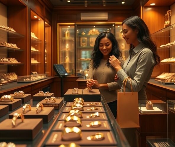 Jak mały sklep może zwiększyć sprzedaż złotych pierścionków stacjonarnie?