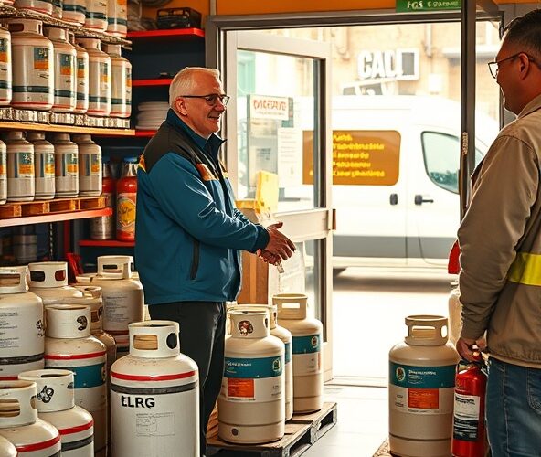 Jak wybrać dostawcę butli gazowych dla sklepu osiedlowego?
