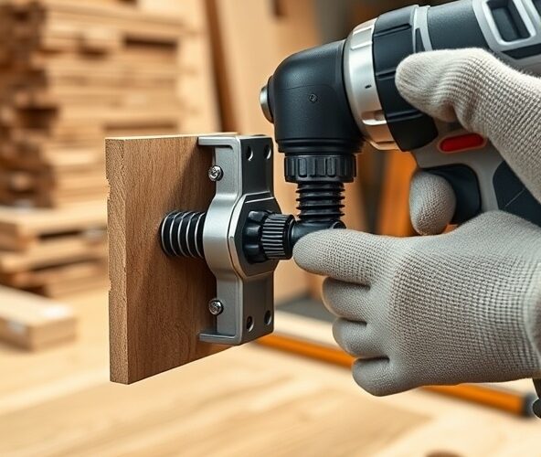 Jaki podnośnik listwowy napędzany wkrętarką do montażu mebli bez zarysowań?