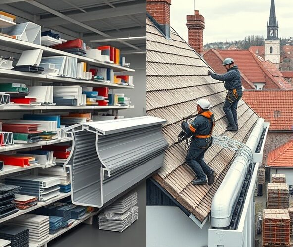 Jak wybrać hurtownię rynien w Wołominie, by zapewnić trwałość dachu?