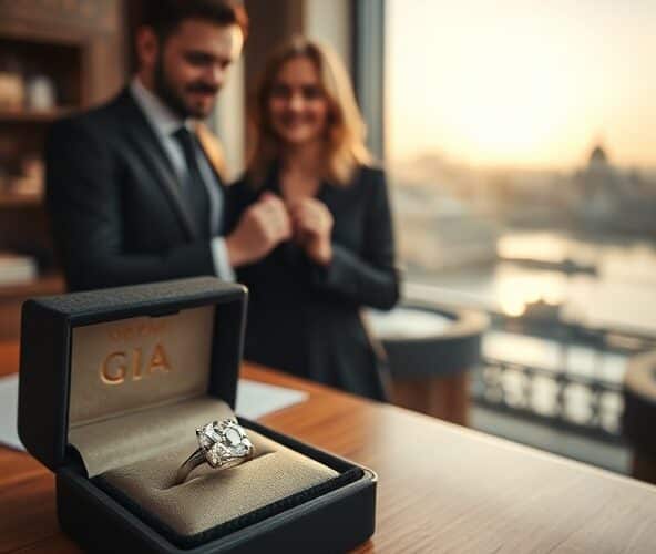 Gdzie w Warszawie kupić pierścionki zaręczynowe z certyfikatem GIA?