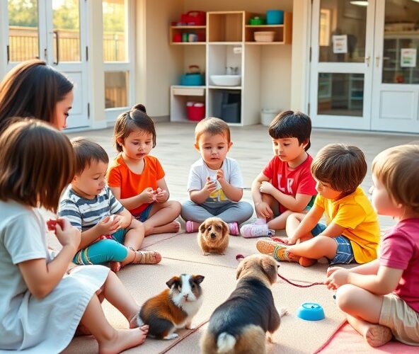 Jak zorganizować zajęcia ze zwierzętami w przedszkolu, by były bezpieczne dla dzieci i pupili?