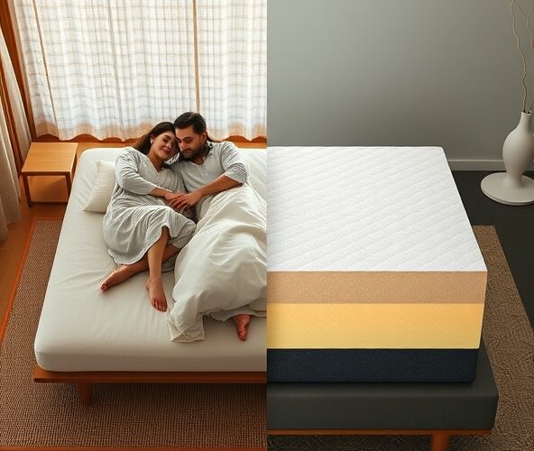 Czy materace futon są lepsze od piankowych dla pary?