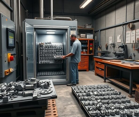 Czy pakowaczka ze śrutownikiem opłaci się w małej ślusarni z małymi seriami?