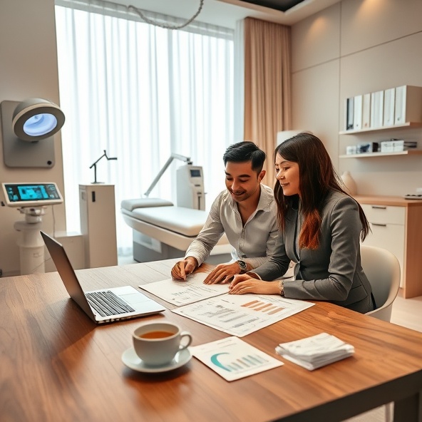 sprzęt do gabinetów kosmetycznych