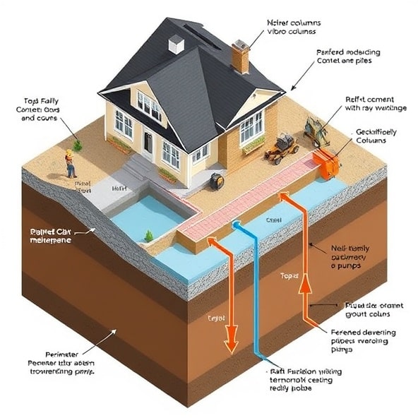 stabilizacja gruntu gliniastego