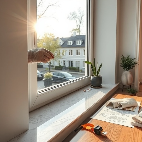 parapety wewnętrzne z konglomeratu wołomin